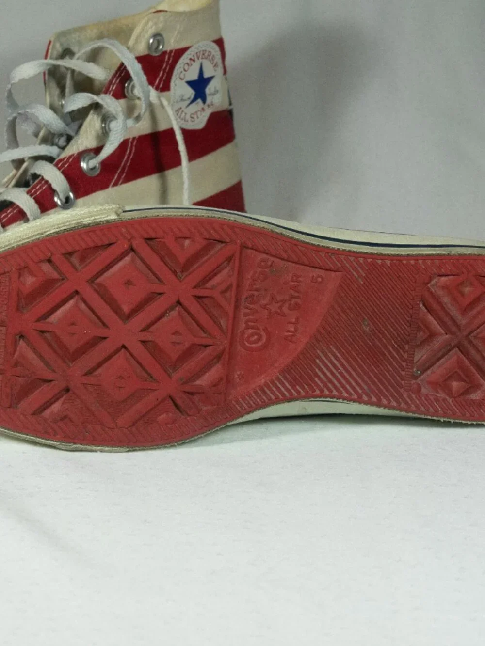 1977 BiCentennial Converse Chuck Taylor High Tops Collectible - Picture 2 of 7